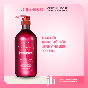 Dầu Gội Phục Hồi Tóc Hư Tổn, Dưỡng Tóc Mềm Mượt Jennyhouse - Salon Spa Repair Shampoo 1000ml
