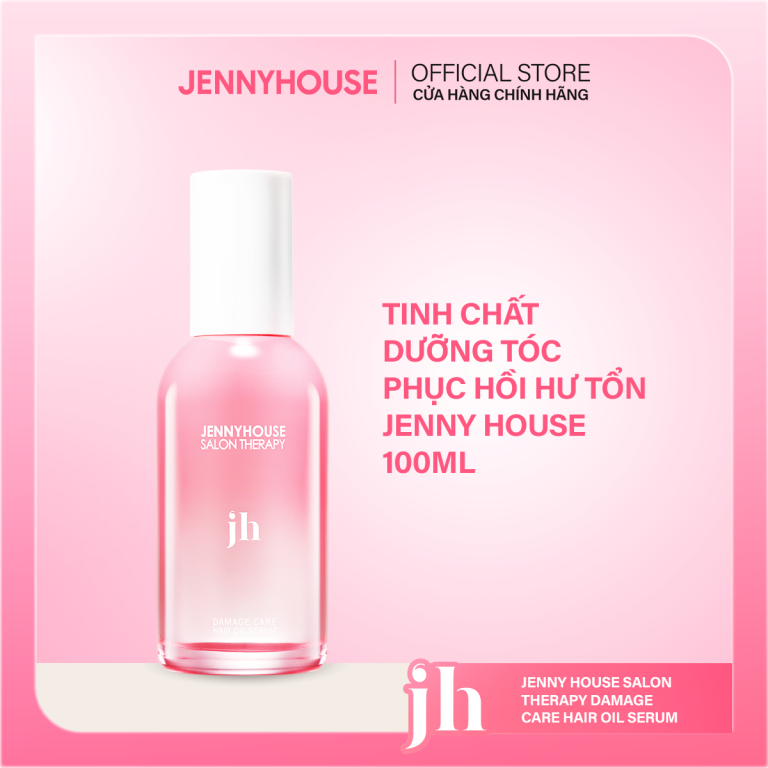 Tinh Chất Dưỡng Tóc Phục Hồi Hư Tổn, Bóng Mượt Jennyhouse - Salon Therapy Damage Care Hair Oil Serum 100ml